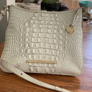 Brahmin Cream Colored Jody Crossbody Bag